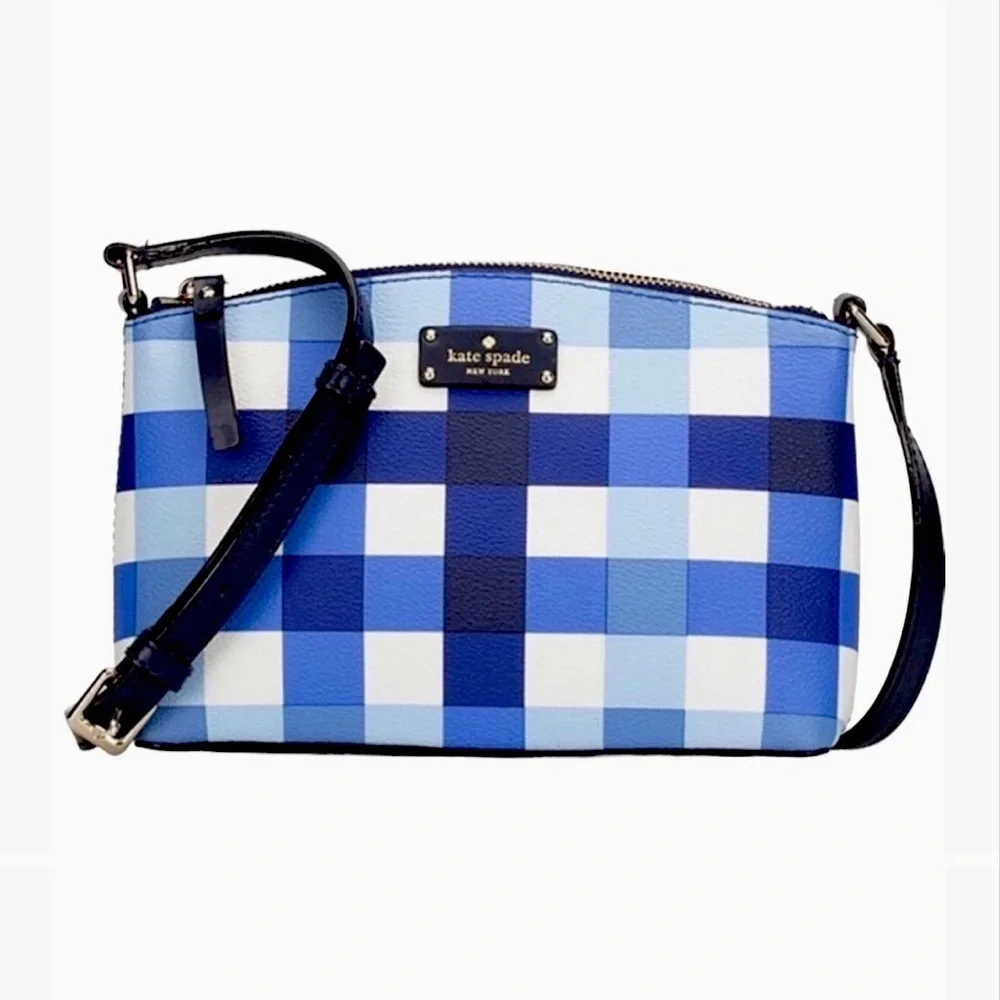 ♠️ kate spade ♠️Millie Crossbody Pacific Gingham print grovestreet